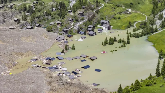 Swiss glacier collapse renews focus on risks of climate change as glaciers retreat around the world