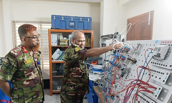 কেডিএ চেয়ারম্যানের খুলনা আর্মি ইউনিভার্সিটি পরিদর্শন