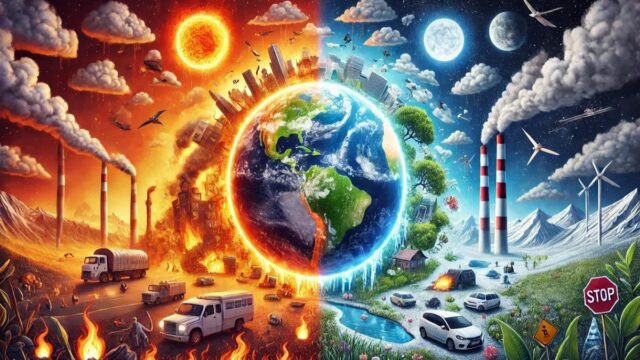 বিশ্বব্যাপী জলবায়ু পরিবর্তন: যেভাবে প্রভাব ফেলছে