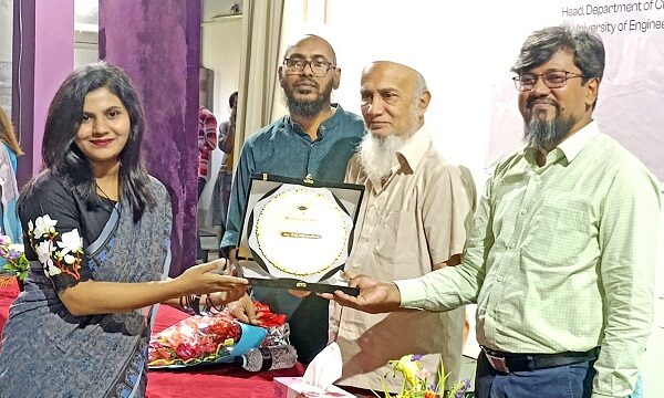 কুয়েটে সিভিল ইঞ্জিনিয়ারিং বিভাগের শিক্ষার্থীদের বিদায় সংবর্ধনা অনুষ্ঠিত