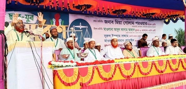দুই একজন উপদেষ্টা এবং প্রশাসন ষড়যন্ত্র করে একটি দলকে ক্ষমতায় নেওয়ার চেষ্টা করছে: মিয়া গোলাম পরওয়ার