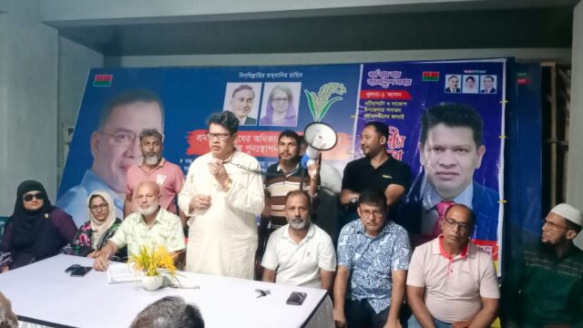 সকল ষড়যন্ত্র রুখে দিয়ে ধানের শীষকে বিজয়ী করতে ঐক্যের বিকল্প নেই : জিয়াউর রহমান পাপুল