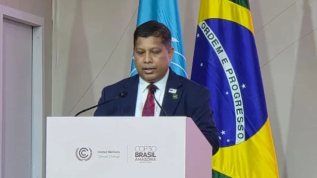 বেলেমের কপ-৩০-এ ন্যায়ভিত্তিক জলবায়ু কার্যক্রম বাস্তবায়নের আহ্বান বাংলাদেশের