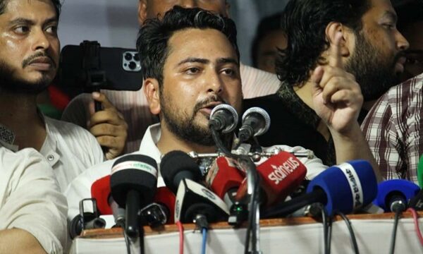 ক্ষমতার জন্য নির্বাচনে অংশ নিচ্ছে না এনসিপি, এটা খুবই পরিষ্কার: নাহিদ ইসলাম