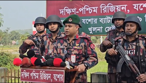 ভোটের মাঠে নিরপেক্ষ নিরাপত্তায় যশোর অঞ্চলে ১৮৩ প্লাটুন বিজিবির মোতায়েন