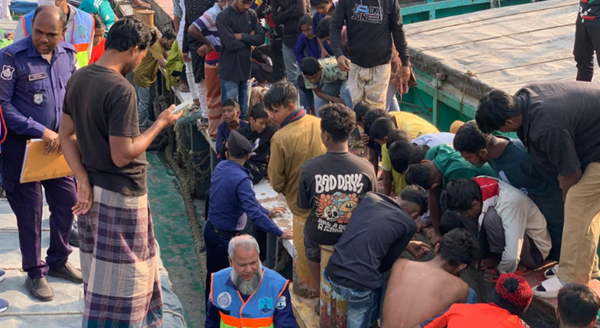 জোড়াগেটের ৬ নম্বর ঘাটে অজ্ঞাত যুবকের মরদেহ উদ্ধার