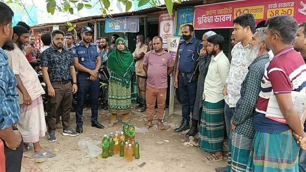 ১৫০ টাকায় পেট্রোল বিক্রি করে ৫০০০ টাকা জরিমানা দিলেন মুদি দোকানি