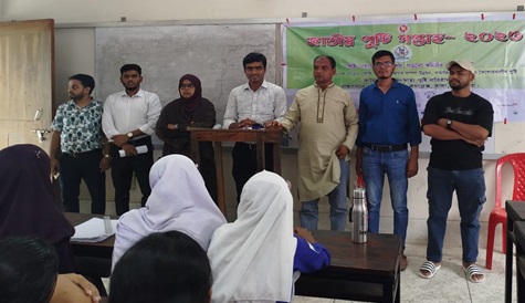 তালায় জাতীয় পুষ্টি সপ্তাহ উপলক্ষ্যে কুইজ ও রচনা প্রতিযোগিতা