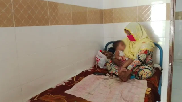 কুড়িগ্রামে গত এক সপ্তাহে হামের লক্ষণ নিয়ে ভর্তি ৮ শিশু