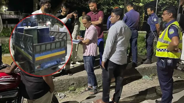 নেত্রকোণায় পাচারকালে ১ হাজার লিটার জ্বালানি জব্দ