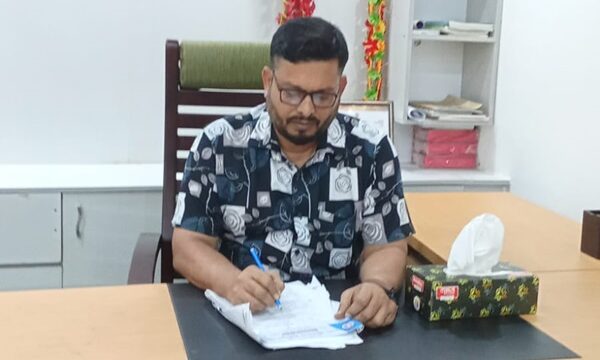 খলিলনগর ইউনিয়ন পরিষদের নির্বাচিত চেয়ারম্যান প্রনব ঘোষ বাবলু স্বপদে বহাল
