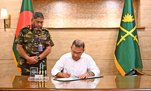 আধুনিক সেনাবাহিনী গড়তে মেধা-শৃঙ্খলাকে সর্বোচ্চ গুরুত্ব দেওয়ার আহ্বান