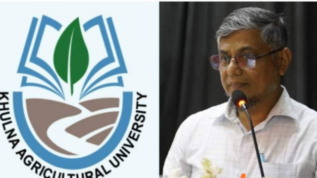 খুলনা কৃষি বিশ্ববিদ্যালয়ের নতুন ভিসি অধ্যাপক আসাদুজ্জামান সরকার