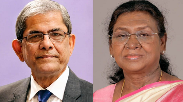 মির্জা ফখরুলকে অভিনন্দন ভারতের রাষ্ট্রপতির