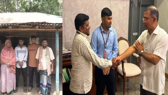 রিকশাচালকের ছেলের সুইডেনযাত্রায় পাশে দাঁড়ালেন প্রধানমন্ত্রী