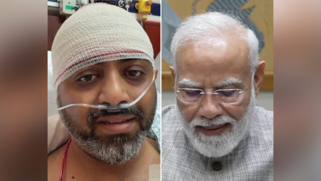 নিজের জীবন বাঁচাতে লড়ছিলেন পাইলট