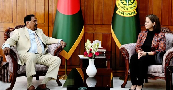 জলবায়ু ও সামাজিক সুরক্ষায় উইনরকের ভূমিকার প্রশংসা স্পিকারের